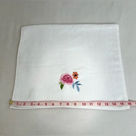 Floral Towel Set-Bath Towel 52X27 Hand Towel 27X16 New Multicolor - Picture 8 of 8